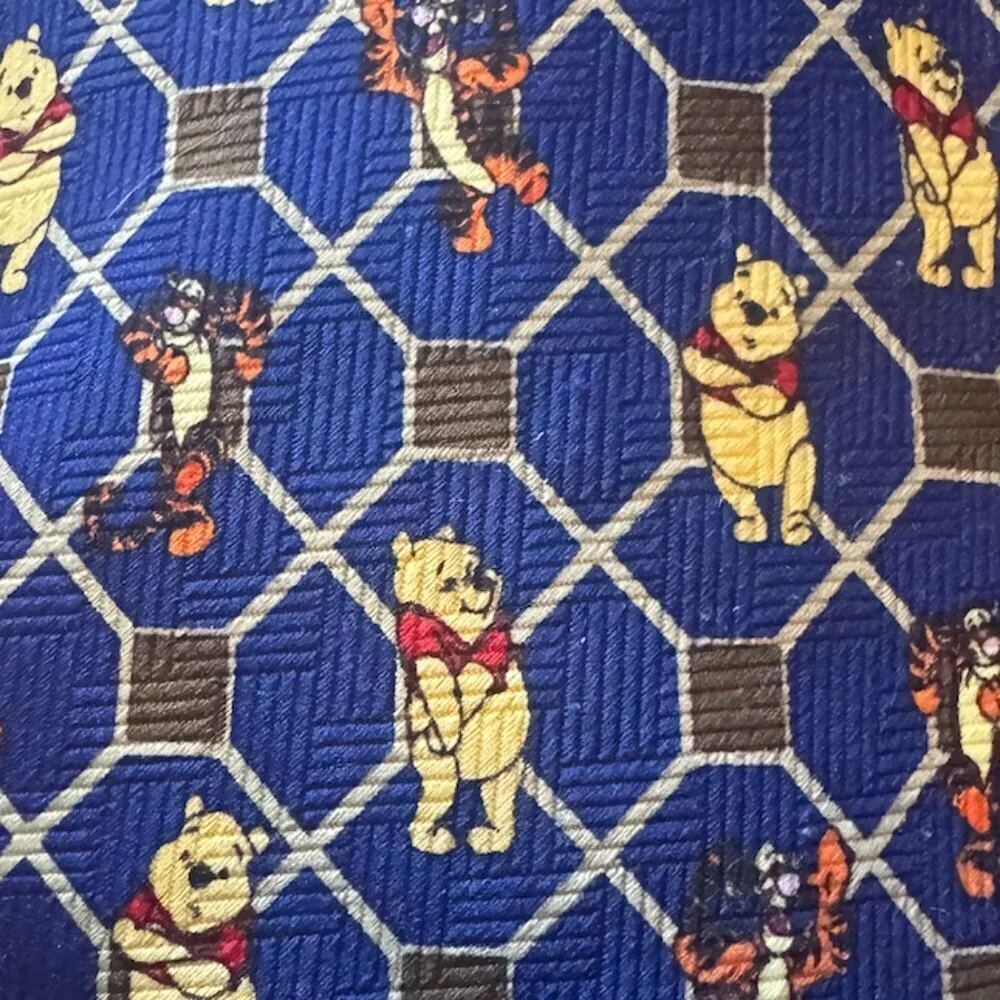 Set of 3 Disney Winnie the Pooh Suit Ties Colorful